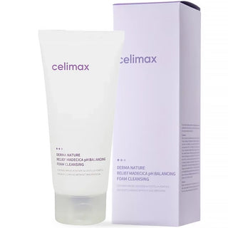 Celimax - Derma Nature Relief Madecica pH-балансирующая пенка для умывания, 150 мл