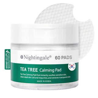 Nightingale - Tea Tree Calming Pad 60ea - Koreabe