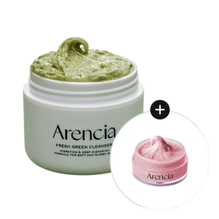 Arencia - Fresh Green Cleanser 120ml + Rosehip Cleanser 15g - Koreabe