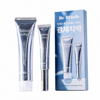 Rebrush - Отбеливающая зубная паста 80 мл + 40 мл