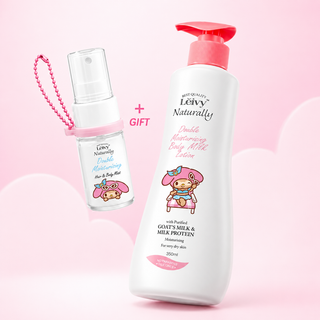 Leivy - Double Moisturizing Body Milk Lotion 250ml (Sanrio Ver)