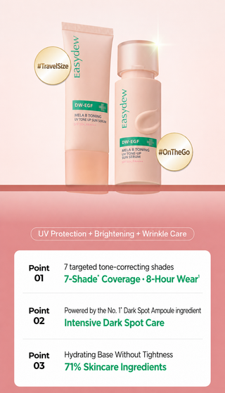 Easydew - DW EGF Mela B Toning UV Tone Up Sun Serum 30ml