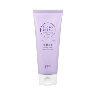 Happy Bath - Micro Clean Deep Cleansing Foam 150ml + 150ml