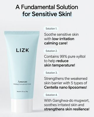 Lizk - Calming Concentrate Cream 50ml