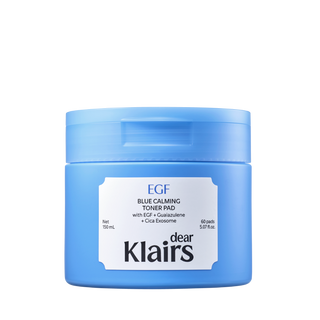 Klairs - EGF Blue Calming Toner Pad 60ea