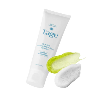 Tage - Cica Tree Cooling Jelly To Foam Cleanser 120ml