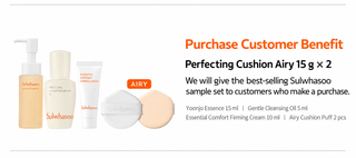 Sulwhasoo - Perfecting Cushion Airy SPF50+ PA+++ (Main 15ml + Refill 15ml) Set