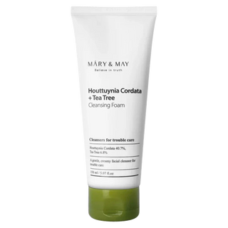Mary & May - Houttuynia Cordata + Tea Tree Cleansing Foam 150ml - Koreabe