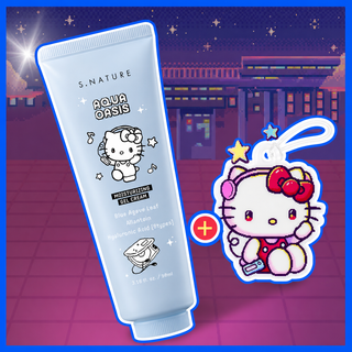 S Nature - Aqua Oasis Moisturizing Gel Cream 90ml (Sanrio Ver)