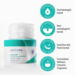 Aestura - A-Cica365 Cooling Relief Pads pH4.5 (60ea) - Koreabe