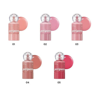 Peripera - Syrupy Tok Cheek - 5 Colors - Koreabe