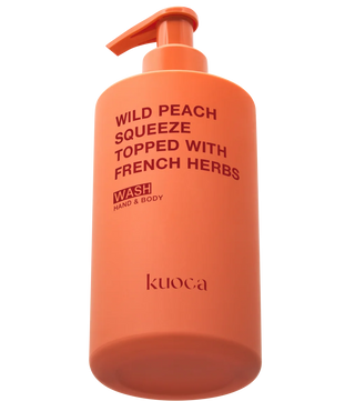 Kuoca - Wild Peach Squeeze Topped With French Herbs Body Wash 300ml