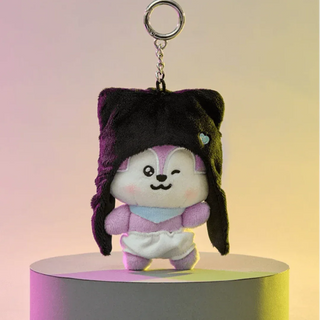 BT21 - MANG Baby Born To Dance Doll Keyring (Black Hat) - Koreabe