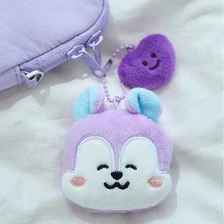 BT21 - MANG Basic Face Doll Keyring Smile - Koreabe