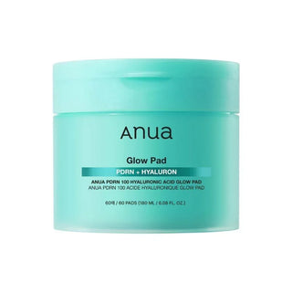 Anua - PDRN 100 Hyaluronic Acid Glow Pad 60ea - Koreabe