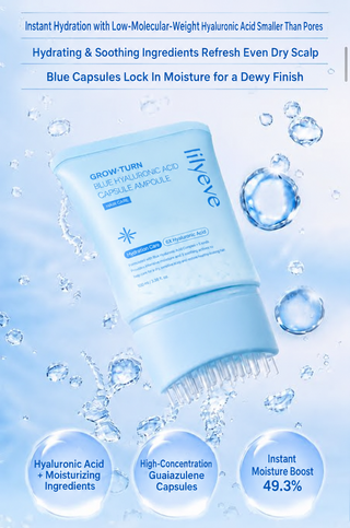 Lilyeve - Grow Turn Blue Hyaluronic Acid Capsule Ampoule 100ml