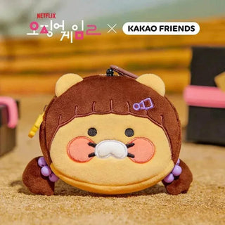 Kakao - Squid Game X Kakao Friends Face Pouch Choonsik - Koreabe
