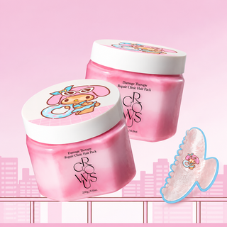 Growus - Damage Therapy Repair Clinic Hair Pack 230ml + 230ml (Sanrio Ver)