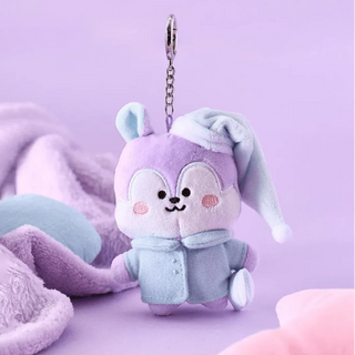 BT21 - MANG New Basic Pajama Fluffy Keyring - Koreabe