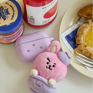 BT21 - COOKY RJ Welcome Party Plate Doll Keyring - Koreabe