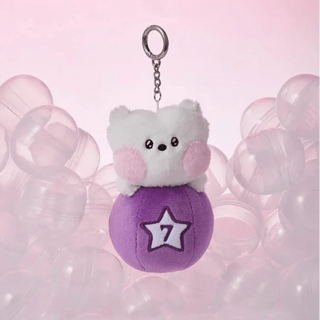 BT21 - RJ Minini Lucky Gacha Doll Keyring - Koreabe