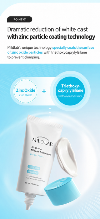 Mild Lab - Air Barrier Mineral Sunscreen 50ml