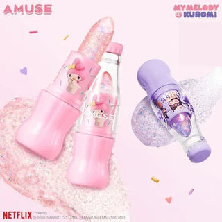 Amuse - Sparkly Soda Lip Balm (My Melody X Kuromi) - 2 types - Koreabe
