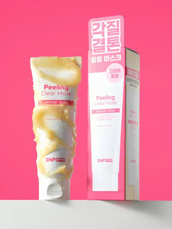 SNP - Peeling Clear Mask PDRN 80ml - Koreabe