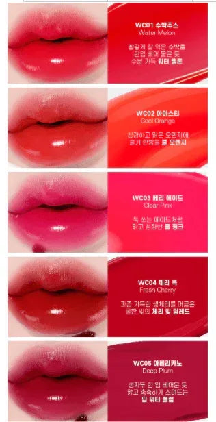 Moolda - Tattoo Fixing Lip Water Tint WC Series - 10 Colors - Koreabe