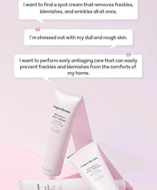 Ongredients - Retinola Spot Cream 30ml - Koreabe