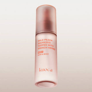 Kuoca - Wild Peach Squeeze Topped With French Herbs Hair Mist 50ml