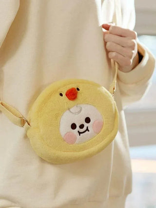 BT21 - CHIMMY Baby Fluffy Face Doll Crossbag - Koreabe