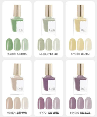 Delibeauty - Deep Syrup Lure in Mood Nail -27 Colors - Koreabe