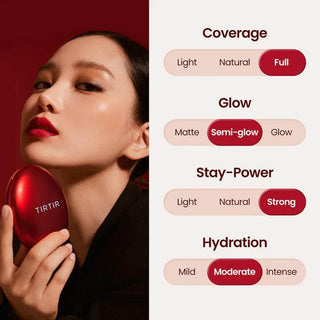 TirTir - Mask Fit Red Mini Cushion - 21 Colors - Koreabe