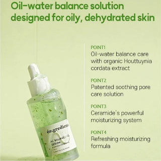 Ongredients - AC Balancing Serum 50ml - Koreabe