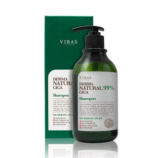 VB - Derma Natural 99% Cica 500g Shampoo - Koreabe