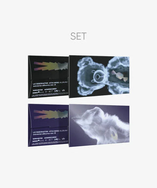 Le Sserafim - 4th Mini Album 'Crazy' (Weverse Albums Ver) (Set) - Koreabe