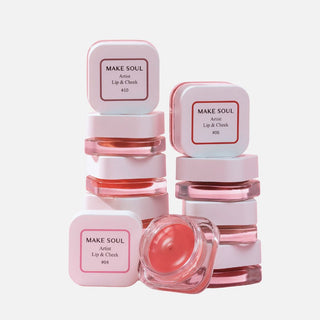 Make Soul - Румяна и помада Artist Lip & Cheek - 12 вариантов