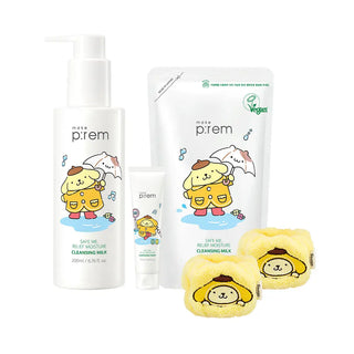Make Prem - Safe Me Belief Moisture Cleansing Milk 200ml + Refill (Sanrio Ver)