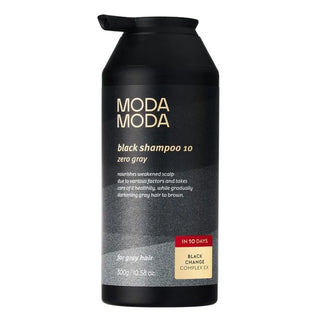 Modamoda - Черный Шампунь 10 От Седины 300мл
