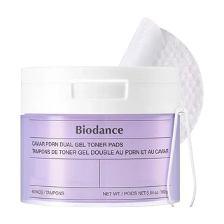 Biodance - Caviar PDRN Dual Gel Toner Pads 60ea
