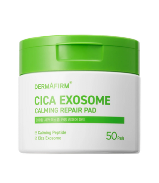 Dermafirm - Успокаивающие восстанавливающие подушечки Cica Exosome, 50 шт.