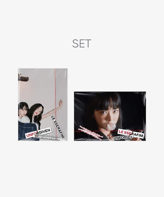 Le Sserafim - 1st Studio Album 'Unforgiven' (Weverse Albums Ver) (Set) - Koreabe