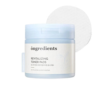 Ongredients - Revitalizing Toner Pads 60ea - Koreabe