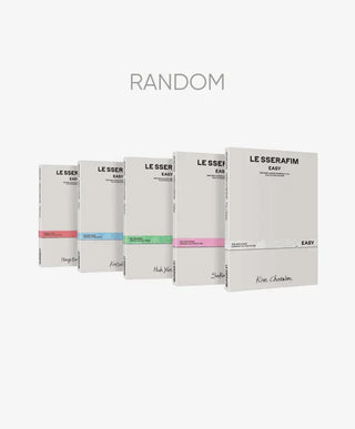 Le Sserafim - 3rd Mini Album 'Easy' (Compact Ver) (Random) - Koreabe