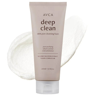 AVCA - BHA Pore Cleansing Foam 200ml - Koreabe