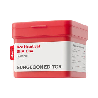 Sungboon Editor - Red Heartleaf BHA Lino Pad 60 шт.