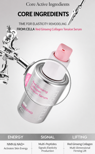 From Cella - Red Ginseng Collagen Tension Serum 30ml