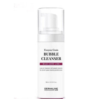 Dermaline - Enzyme Grain Bubble Cleanser 160ml (EXP 12.11.26) - Koreabe