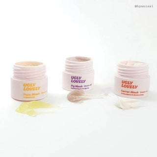 Ugly Lovely - Carrot/Yuja/Fig Mask 30ml each Set - Koreabe